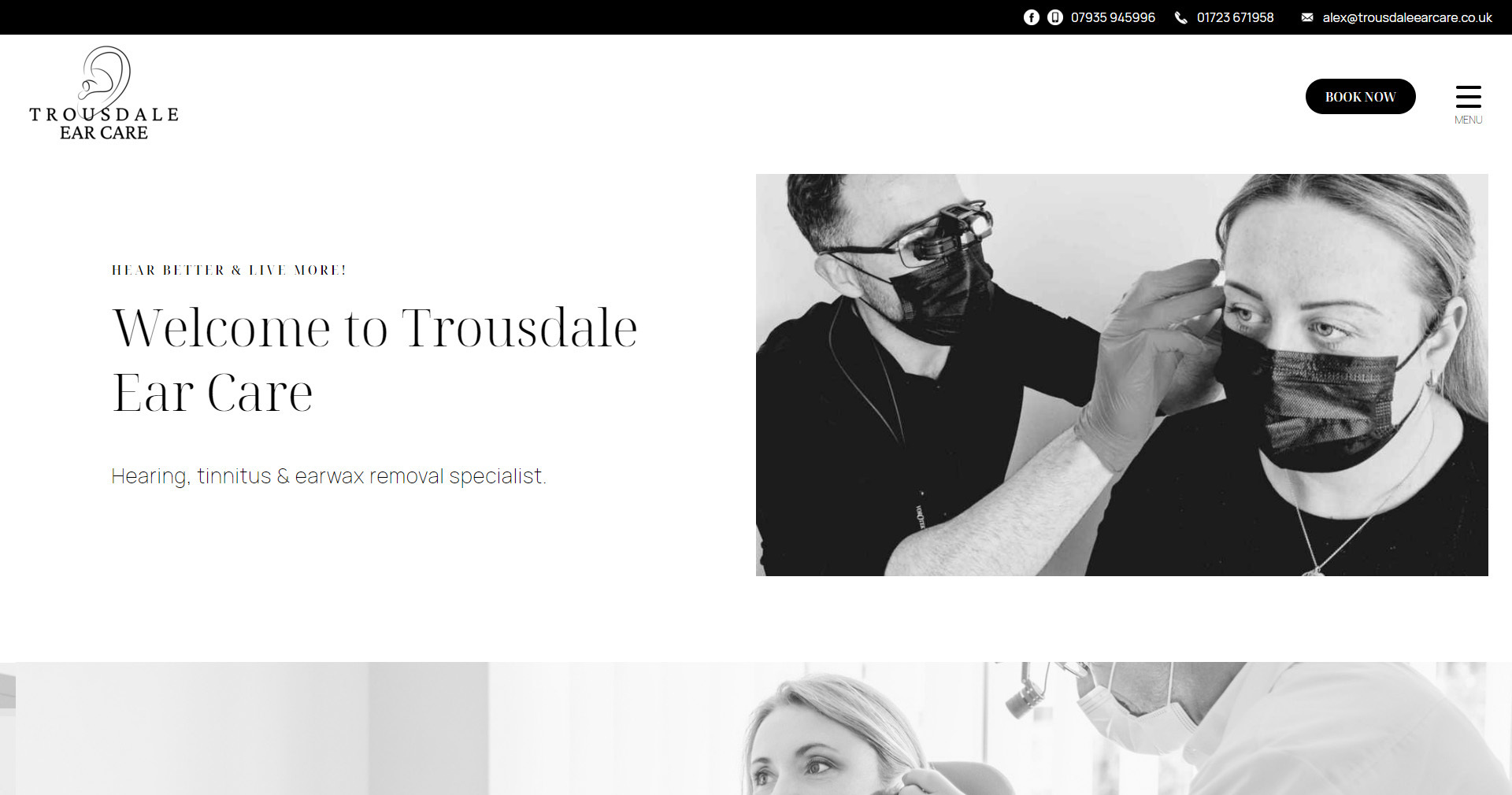 Trousdale Ear Care website