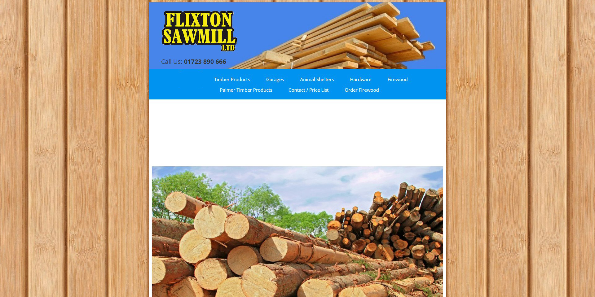 The old Flixton Sawmill website